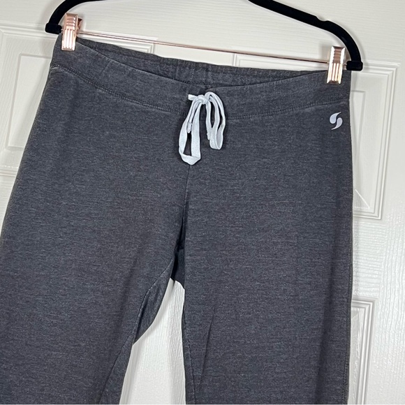 Soffe Charcoal Cropped Sweatpants - Picture 1 of 4